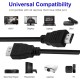 1.5 Meter 4K Ultra HD HDMI Male to Male Cable (Black) -Compatible with Laptop, PC, Projector & TV