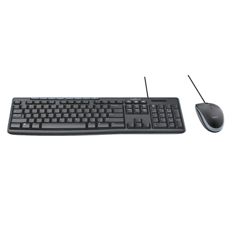 Logitech MK200 USB 2.0 Wired Keyboard-Mouse Combo